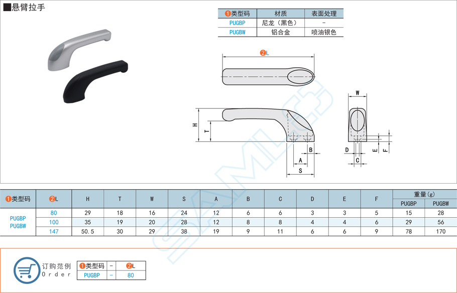 工業(yè)框體零件懸臂拉手的安裝常見問(wèn)題