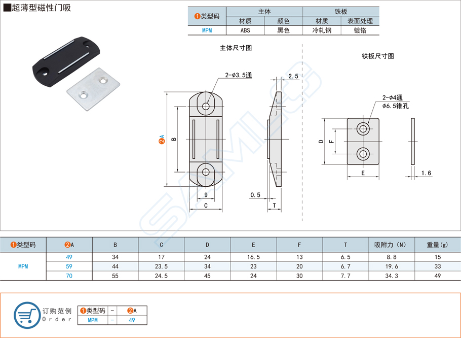 超薄型磁性門吸在電視柜的安裝方法 超薄型磁性門吸在電視柜的安裝方法